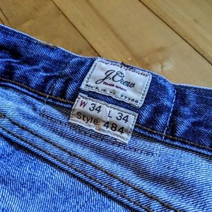 J. Crew 484 Denim Jeans, 34x34 slim fit